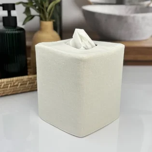 Handmade fabric tissue box covers collection by Christy Crafted Covers